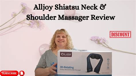 Get The Alljoy Back Neck And Shoulder Massager With Heat For The Perfect Massage Every Time