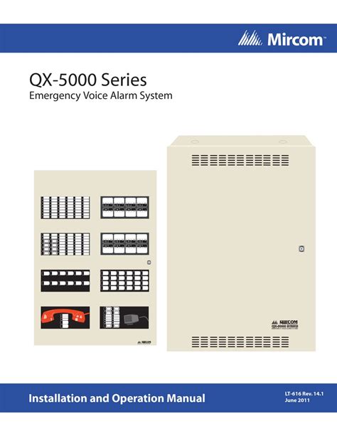 Mircom Qx 5000 Series Installation And Operation Manual Pdf Download