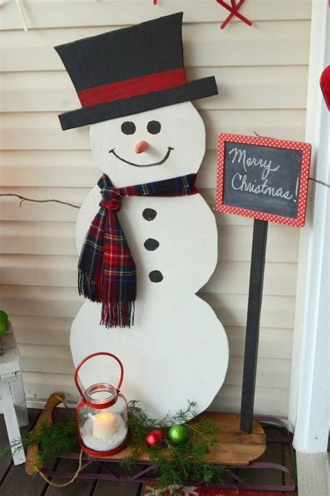 30 Wobbly Snowman Christmas Decorations Ideas For Your Kids To Have A