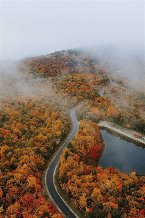 Catching Early Fall Foliage In Maine Drones