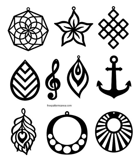 Download Free Svg Earring Designs - Free Svgs For Faux Leather ...