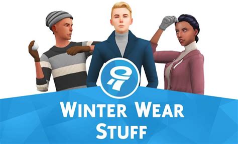 Winter Wear Stuff Pack Updated 06222018 Wyattssims Sims 4 Men