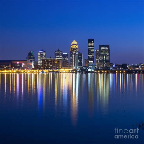 Louisville Kentucky Skyline Photograph By Twenty Two North Photography