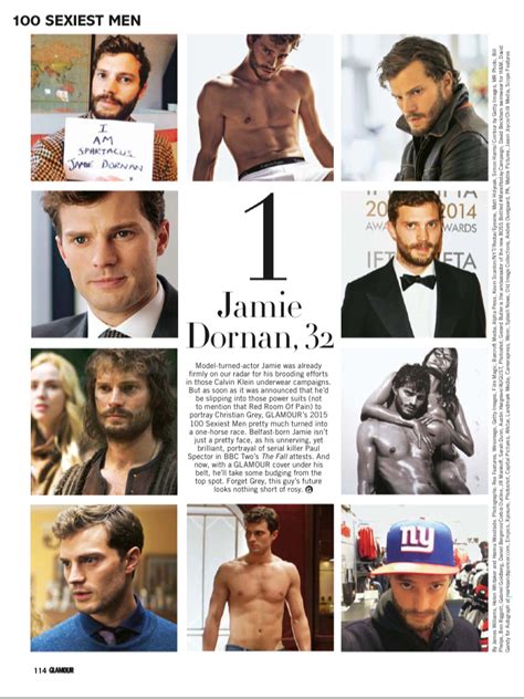 jamie dornan life jamie named sexiest man of 2015 by glamour uk