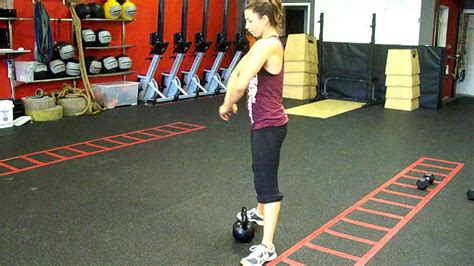 Team Crossfit Kettlebell Sumo Deadlift High Pull Youtube