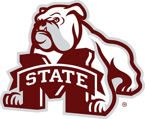 Mississippi State Bulldogs Alternative Logo Transparent Png Stickpng