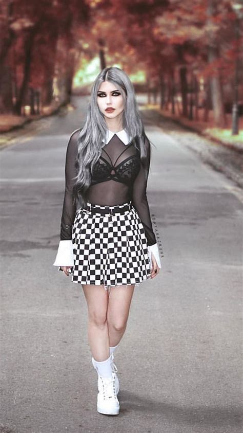 Dayana Crunk Dark Beauty Fashion Gothic Outfits Goth Fashion Punk