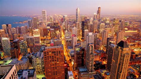 시카고 고층 빌딩 배경화면 Phoneky에서 모바일로 다운로드