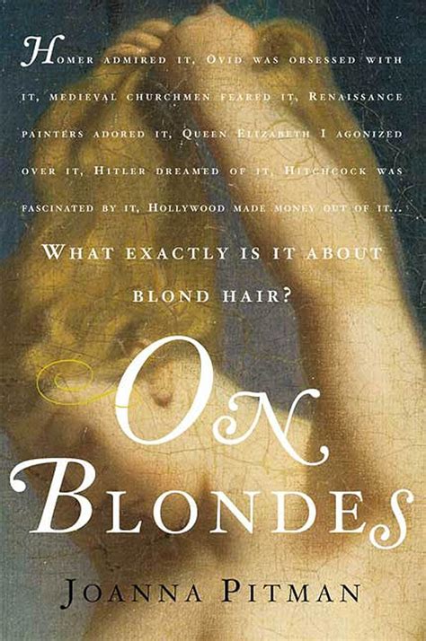 On Blondes Pitman Joanna Amazon Com Books