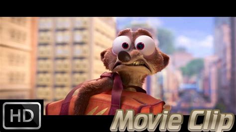 Zootopia 2016 Weasel Chase Scene Rodent Town Hd Judy Hopps