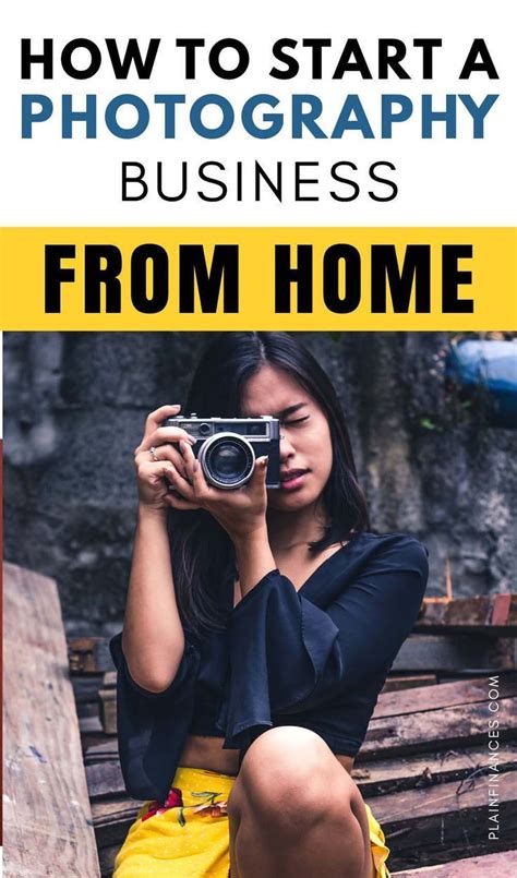 How To Start A Photography Business From Home In 2020 Photography