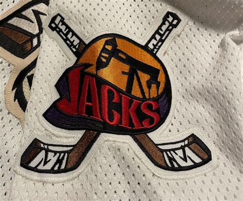 Authentic Rare Vintage Ais Chl Odessa Jackalopes Hockey Jersey Ebay