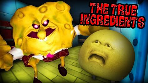 true ingredients spongebob horror game youtube
