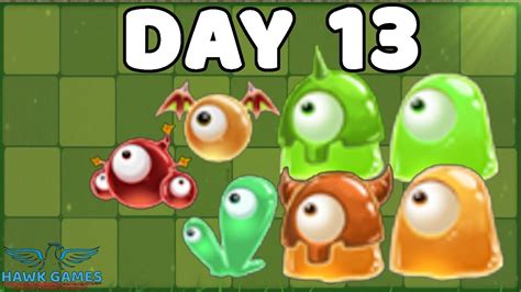 Plants Vs Monsters Day 13 Gameplay Plants Vs Zombies Youtube