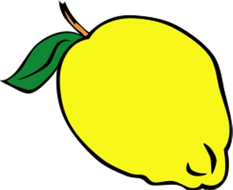 Lemon Fruit Clipart