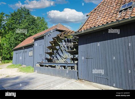 Old Wooden Water Mill National Hi Res Stock Photography And Images Alamy