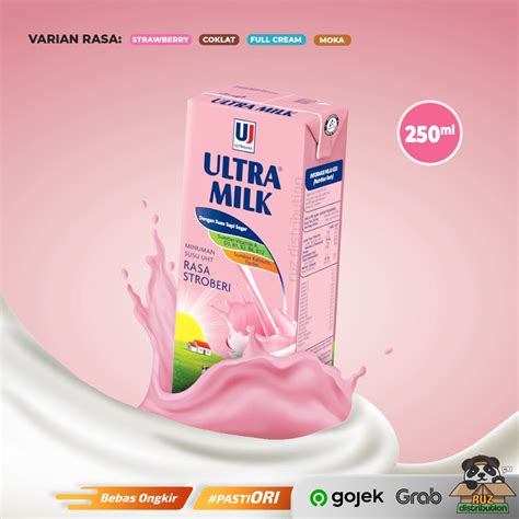 Jual Susu Ultra Milk 250ml Susu Uht Ultra Milk Indonesiashopee Indonesia