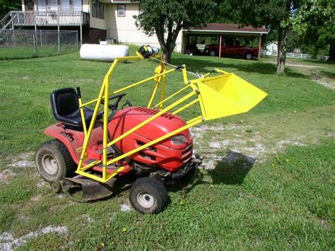 Luke demonstrates how to attach and remove your front end loader. DIY $100 Loader - Garden Tractor Implement Forum - GTtalk