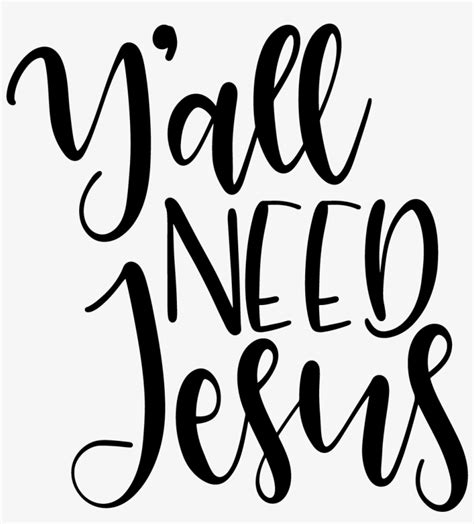 Clip Art Stock Jesus Svg Quote Calligraphy Png Image Transparent
