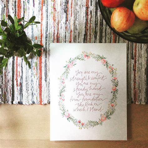 Lauren daigle(american christian singer) age, husband, family, net worth, wedding, american idol, father, mother, trivia, images and interesting facts. Original 8x10 handlettered watercolor art - ready to frame | Peace, love, Great wedding gifts ...