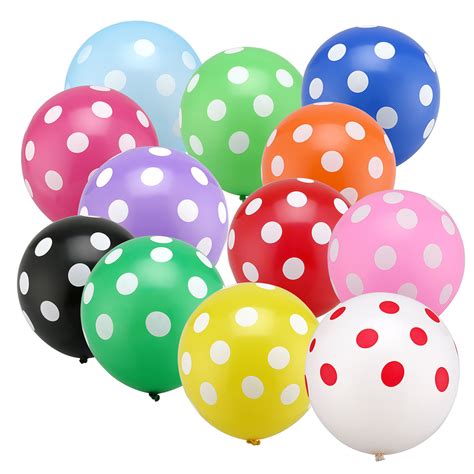 52050100pcs Polka Dot Latex Balloons Birthday Wedding Party