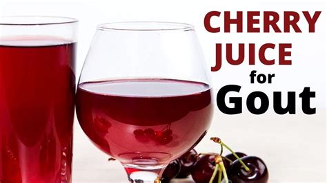 Why Does Cherry Juice Help With Gout