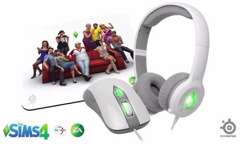 Wpgstore Steelseries The Sims 4 Bundle Mouse Mousepad Headset