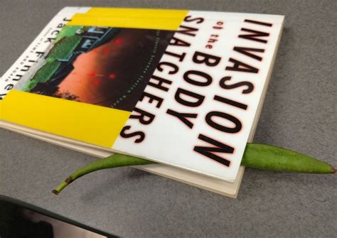 Invasion Of The Body Snatchers Marked With A Bean Pod Good Books
