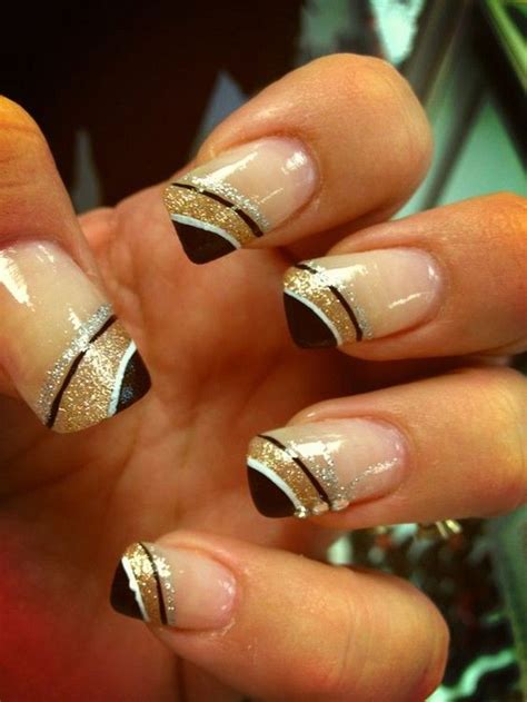 New Year Nail Design Winter Simple And Easy Gold Nail Designs New