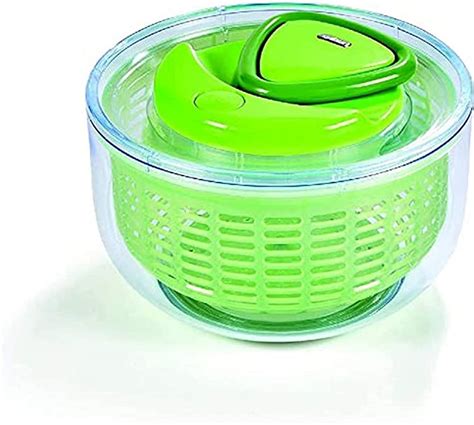 Zyliss Easy Spin Salad Spinner Green Small Home And Kitchen