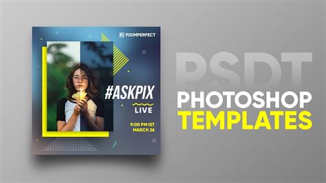 The New “psdt” File To Create Photoshop Templates Youtube