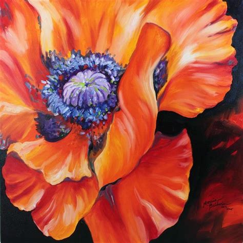 From easy diamond painting kits of adorable animals flowers, abstract art to tranquil country scenes, we at diamond dotz have got you covered to suit all tastes from our huge range. HEART of a red POPPY - by Marcia Baldwin from FLORALS