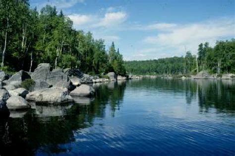 A Pristine Oligotrophic Lake On The Canadian Shield North Of Montreal