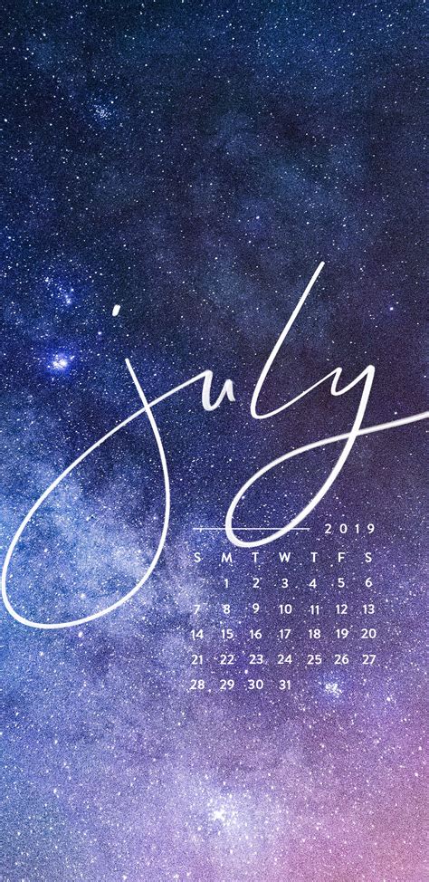 Free Download Free July Calendar Download Desktop And Smartphone