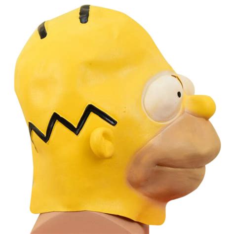 Homer Simpson Mask Cosplay Costume Party World