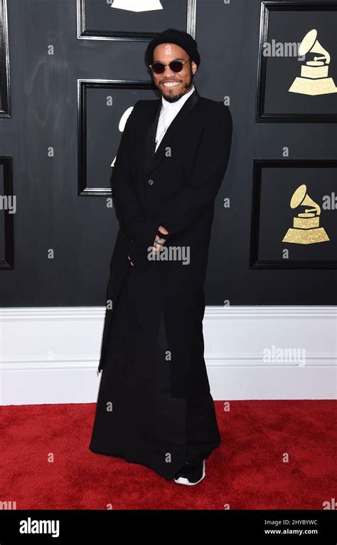Anderson Paak Attending The 59th Annual Grammy Awards In Los Angeles
