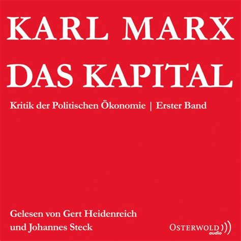 Karl Marx Das Kapital Kritik Der Politischen Ökonomie Jetzt Online