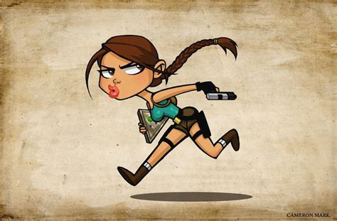 Toon Lara Croft Tomb Raider •cameron Mark Tomb Raider Tomb Raider Lara Croft Lara Croft