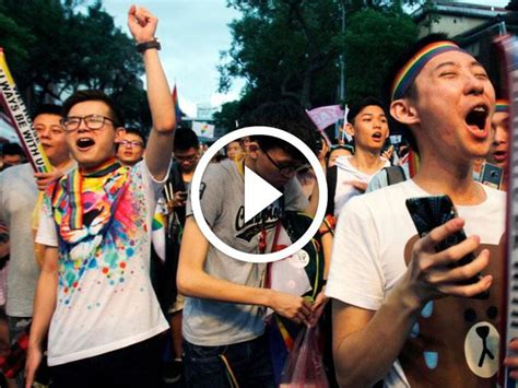 Taiwan Celebrates High Court S Ruling For Marriage Equality