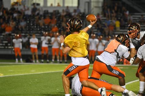 Tigers Football Team Holds Annual Orange And Black Scrimmage Before