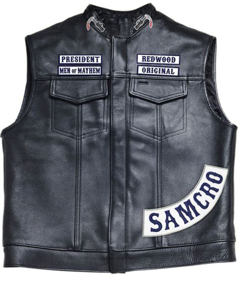 Sons Of Anarchy Vest Jax Teller Soa Leather Vest Jackets Creator