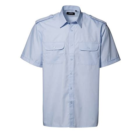 Id Mens Short Sleeve Pilot Uniform Shirt