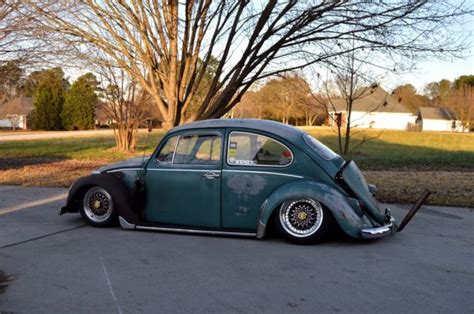 Lowered 1966 Volkswagen Beetle Vw Bug Aircooled Slammed For Sale