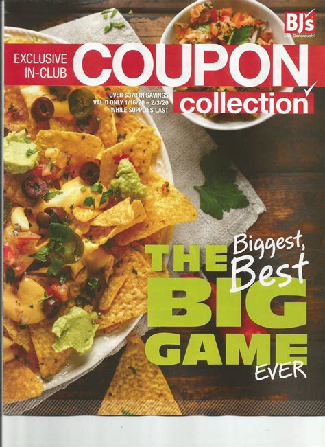 Bjs New Front Of Club Coupon Book Scan Thru 21 My Bjs Wholesale Club