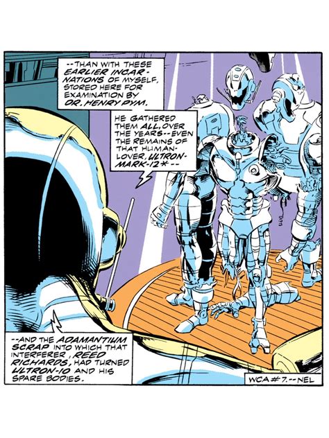 This Is A Scene From West Coast Avengers 89 Where The Ultimate Ultron