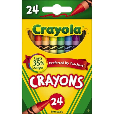 Crayola Crayons Assorted Assorted The Warehouse