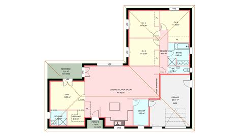 Maisons Plain Pied 4 Chambres De 120 M² Construite Par Demeures Familiales