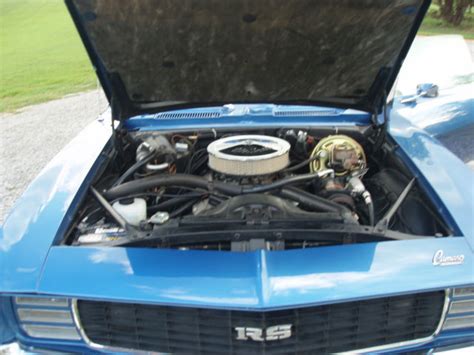 1969 Camaro Rs Lemons Blue Cold Factory Air In Excellent Condition