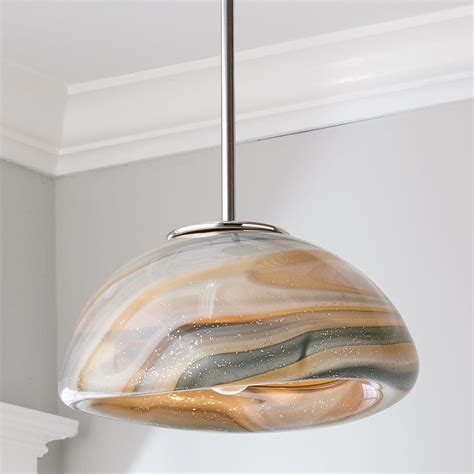 This Art Glass Pendant Captures The Beauty Of The Desert Landscape With