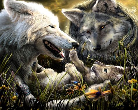 49 Wallpaper Of Wolf Pictures 3d